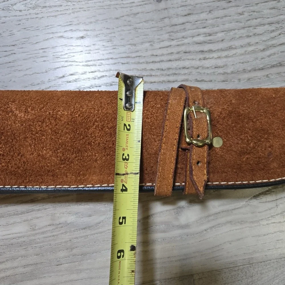 VTG Leather Rifle Gun Case‎ Scabbard Hand Made Deer Scene Western Design 51x9